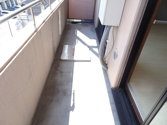 エスポアールアスカのバルコニー