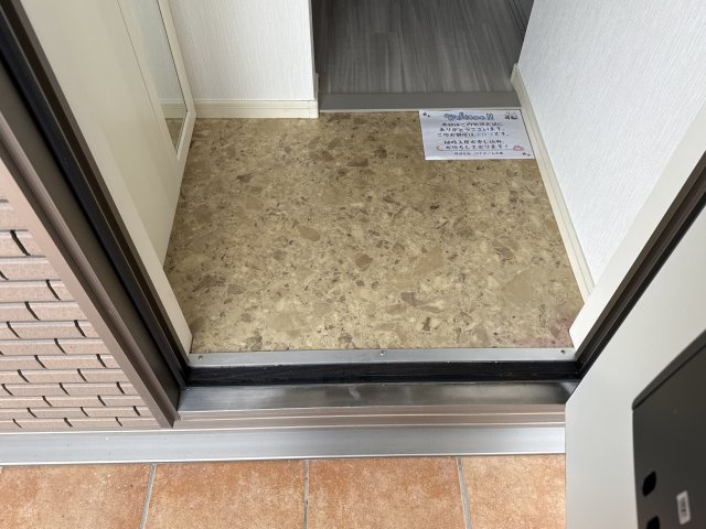 マ・メゾンKの玄関