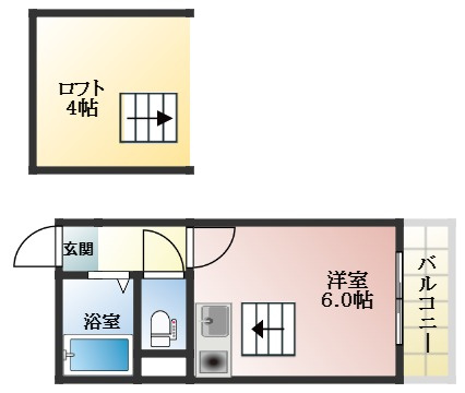 【間取り】 | サンモール天美
