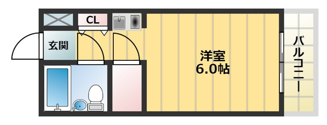 【間取り】 | ヴィクトリアコート旭ヶ丘