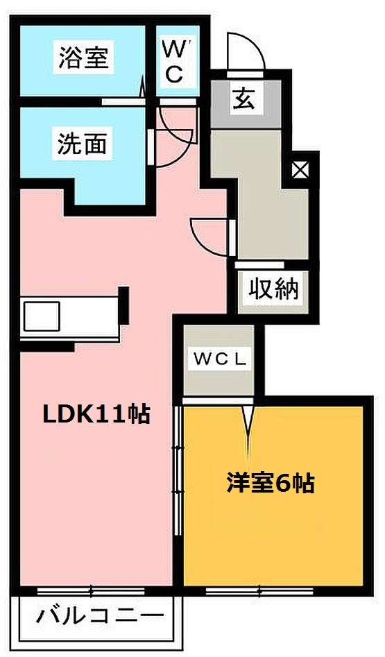 カサ・フローレスの間取り
