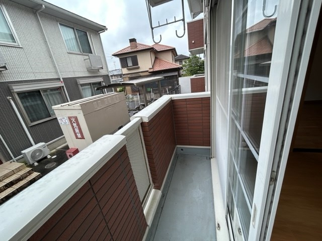 カサ・フローレスのバルコニー