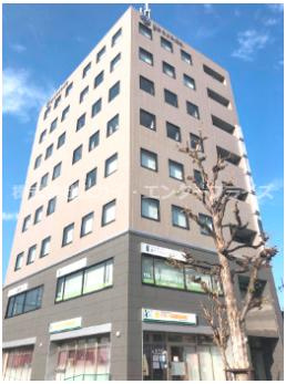 プリシード城陽駅前ビルの外観|外はこのようになっています