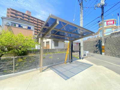 【その他共用部分】 | リーベル | 駐輪場は屋根付きなので雨の日も安心！