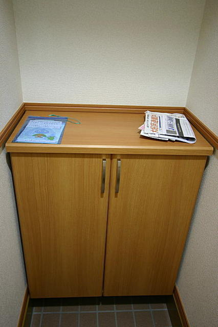 川崎市麻生区岡上５丁目のアパートの収納|下駄箱