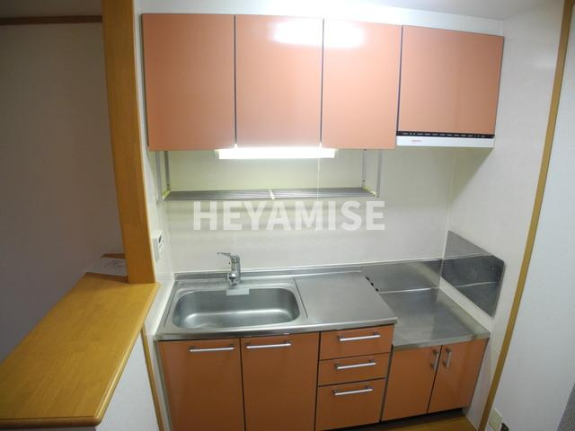 ヴィオラ　レジデンスAのキッチン|※室内画像は類似物件のもの