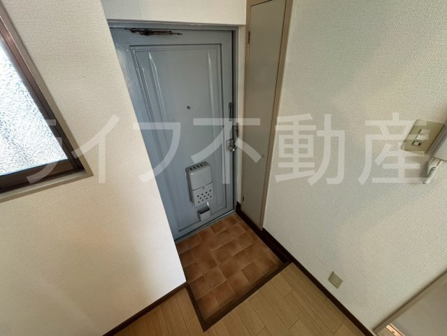 喜久マンションの玄関|きれいな玄関です