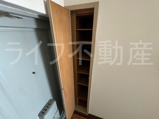喜久マンションの収納|収納のためのスペースです