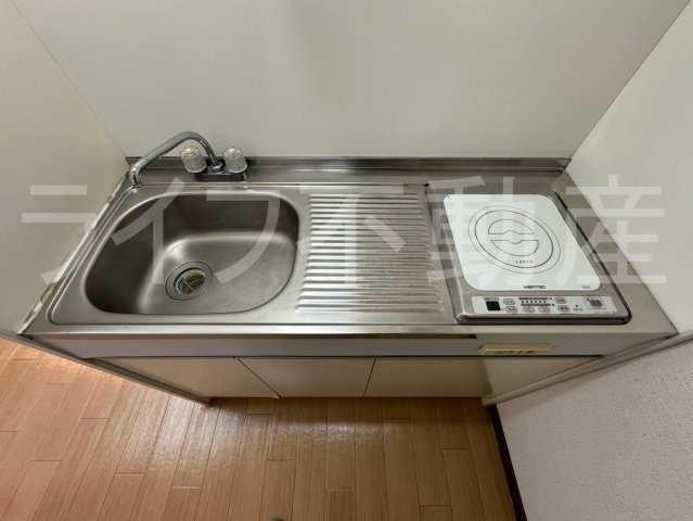 喜久マンションのキッチン|キッチンでお料理をお楽しみください