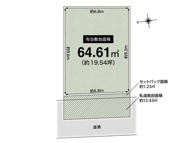 山科区西野岸ノ下町　売地の画像