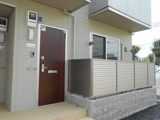かもべハイムの玄関|新築時