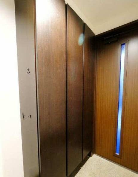 【中古】坂戸市石井中古住宅の玄関|玄関収納もたくさん入ります！