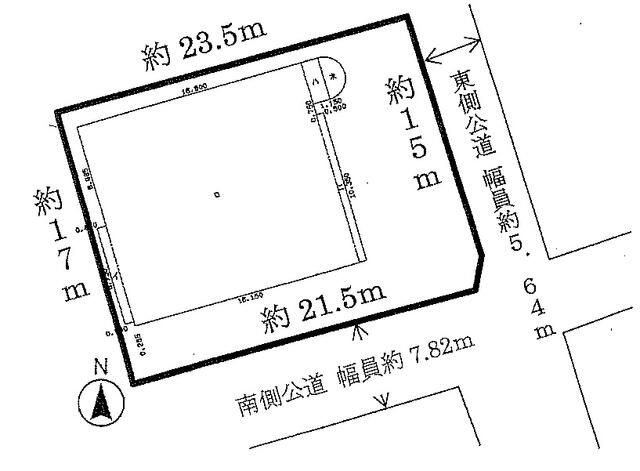 寅新田ペンガー貸ビルの区画図