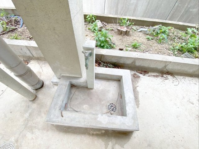 福岡市東区唐原　中古戸建の設備|洗車やお掃除に便利な外水栓付きです！
