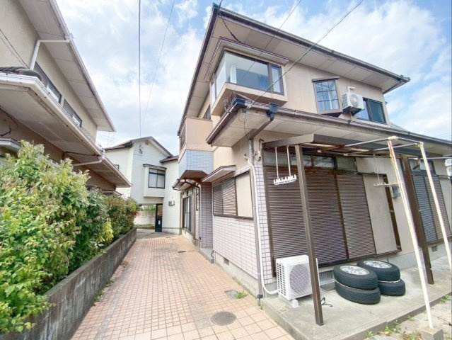 福岡市東区唐原　中古戸建の外観|土地面積280.45ｍ2、建物面積92.98ｍ2！