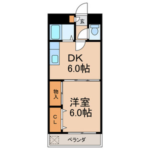 プラーティット本中山の間取り