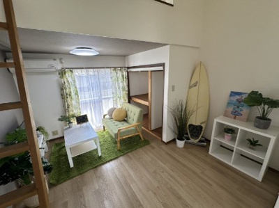 【居間・リビング】 | シティベール高良内B棟 | ゆったり過ごせる居間です