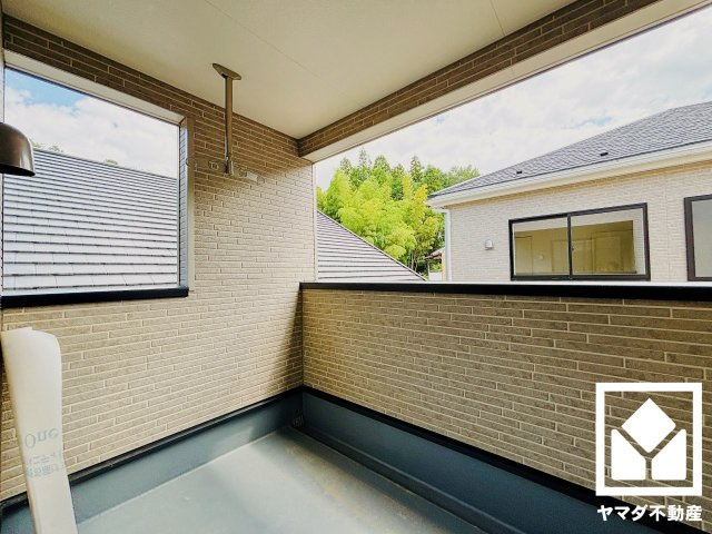 大津市瀬田５丁目　第2　1号棟のバルコニー