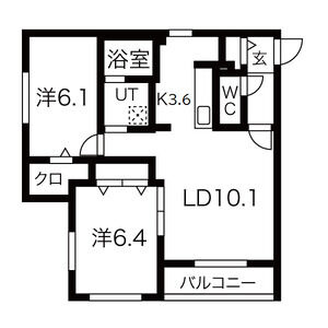 【間取り】 | プラムクリークR