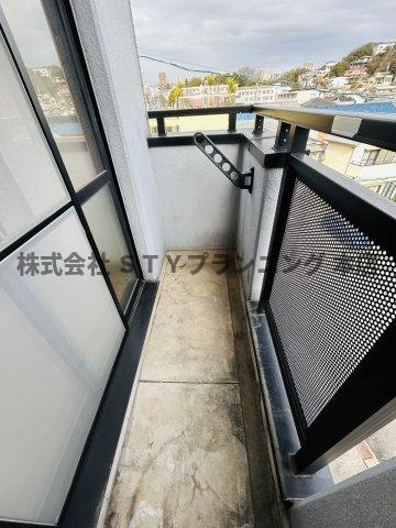 仲介手数料０円！アネックスフジヤⅡのバルコニー