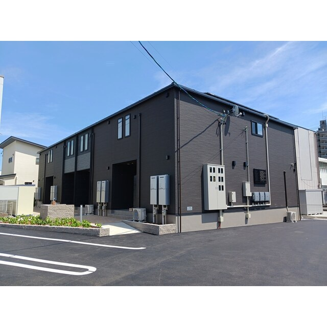 岐阜市北一色８丁目のアパートの外観