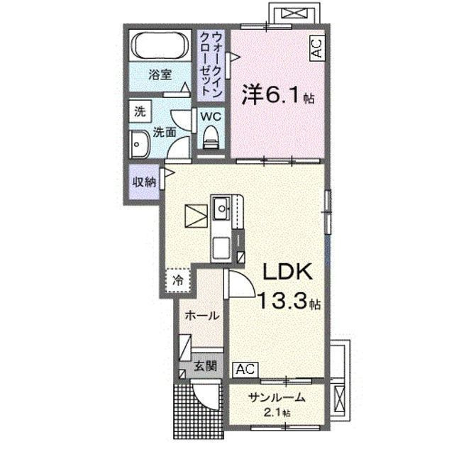 キャナルヴィレッジの間取り