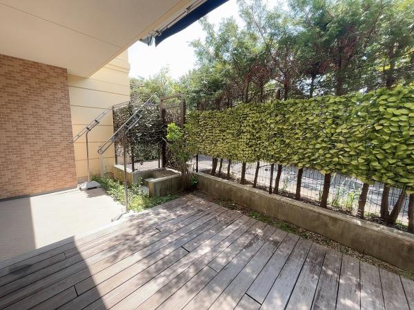 【庭】 | グランシティたまプラーザⅠ | 専用のお庭があり広々とした空間です！