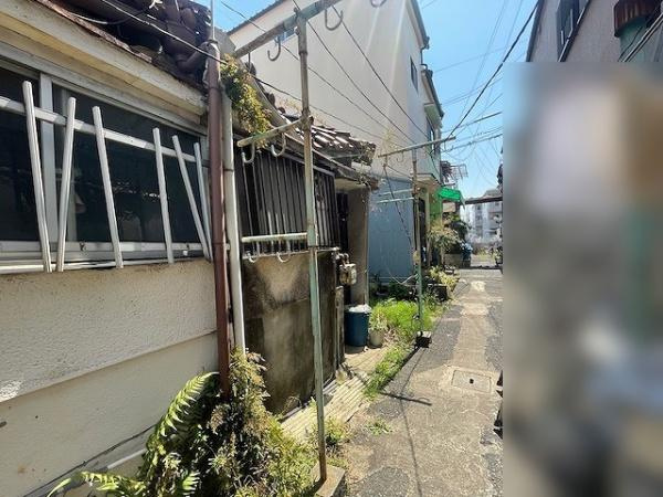 【前面道路含む現地写真】 | 門真市打越町　古家付き売土地