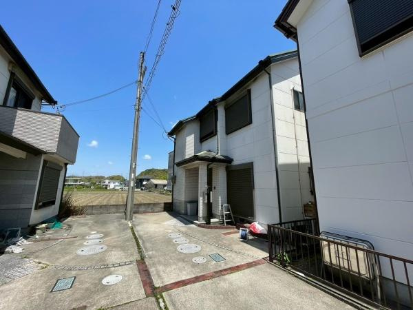 海南市多田　中古戸建の駐車場