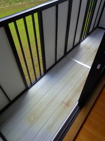 キャナルシティ壱番館のバルコニー