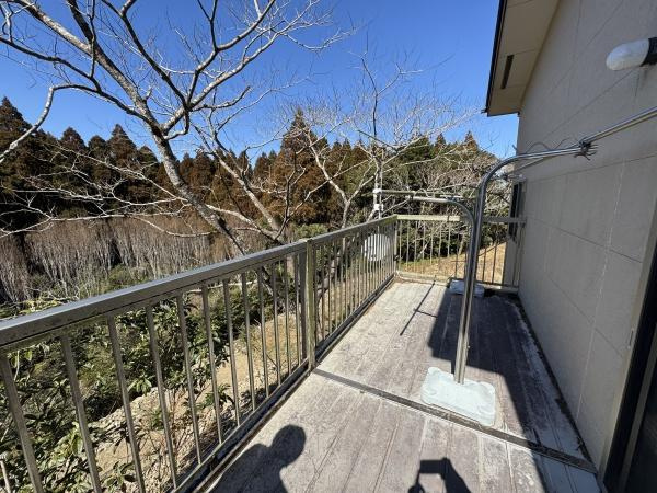 宮崎市鏡洲　中古戸建のバルコニー