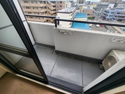 パラドール西院パートⅠのバルコニー|南向きバルコニー