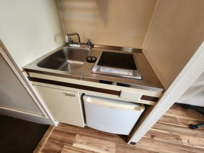 WEST-1（ウエストワン）のキッチン|ＩＨ1口キッチン