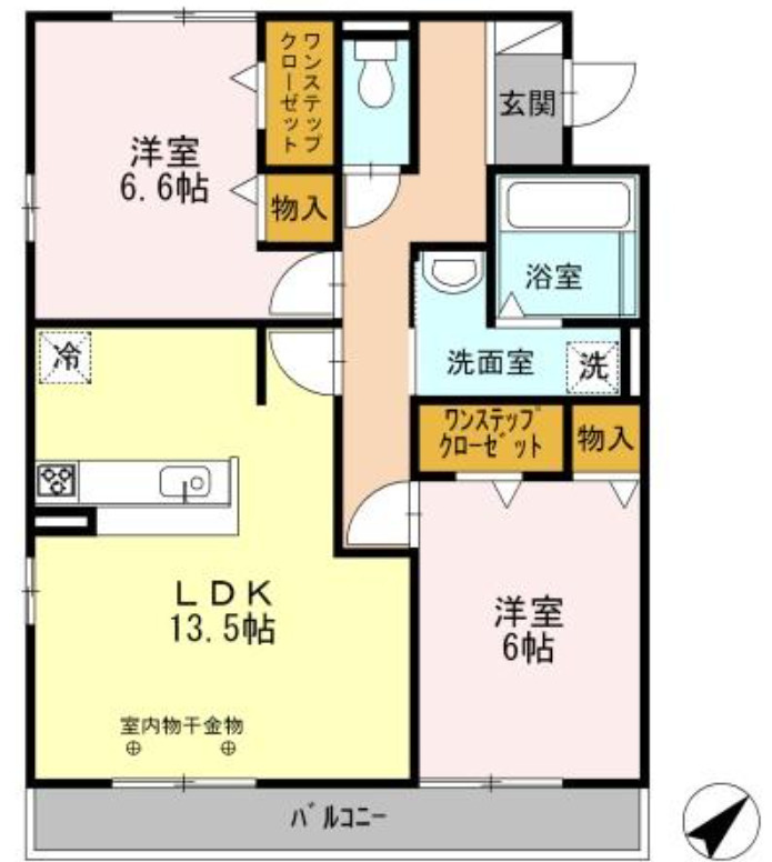 グラシアスの間取り