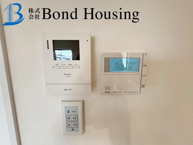駐車２台　JR土山駅徒歩13分　魚住町清水　新築戸建の防犯設備