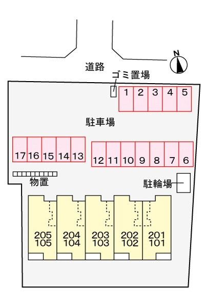 フェニックスＭ′ｓの駐車場|駐車場