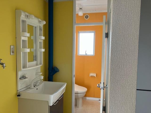 若宮ハイツの洗面所|洗面所です