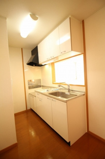 【キッチン】 | マーベラス　A棟 | お料理しやすいキッチンです