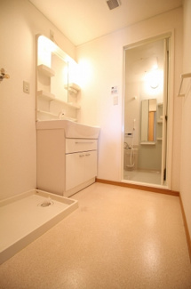 【洗面所】 | マーベラス　A棟 | 脱衣所