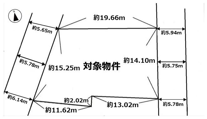 志井四丁目5番17号（B-20）の土地図