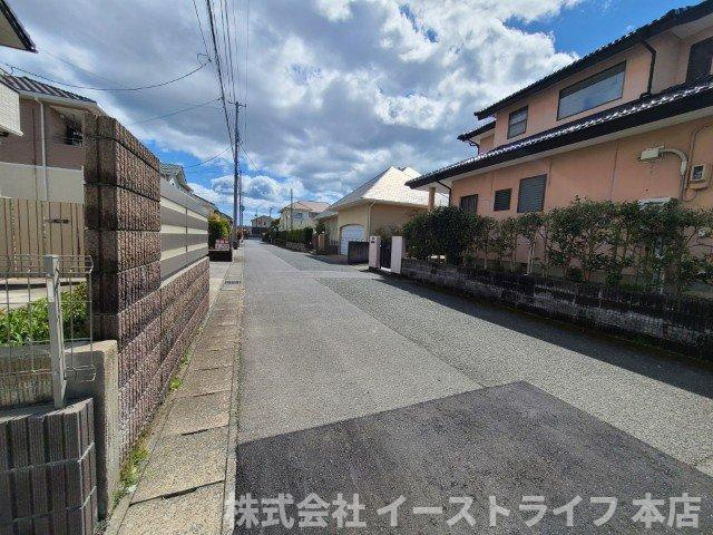 【新築戸建】　いわき市泉ヶ丘2丁目第3の前面道路含む現地写真|前面道路含む現地写真です