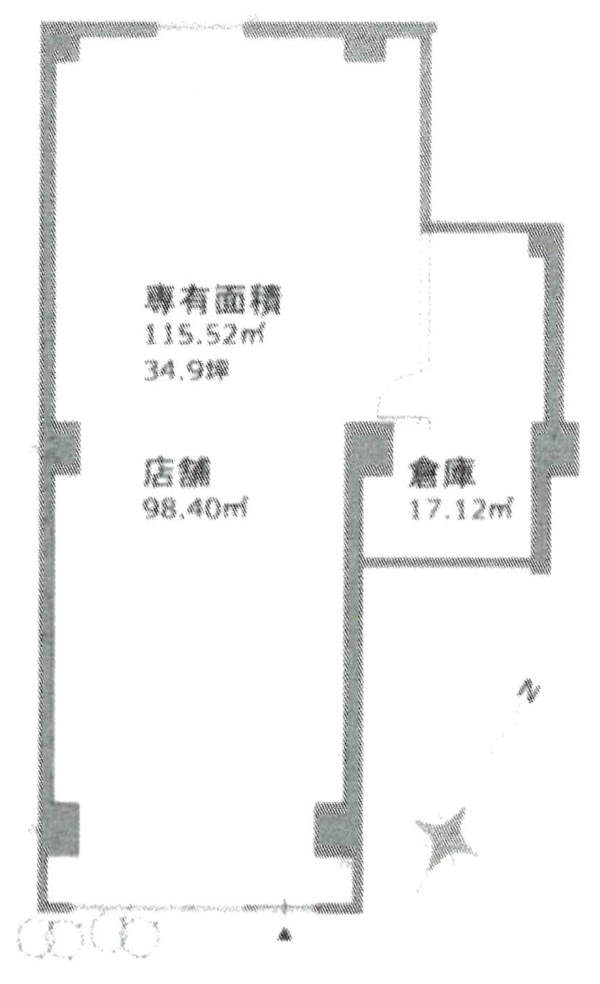 イマーレ富久町の間取り