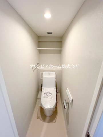 東大島ハイライズ　2階　リノベーション済 　のトイレ