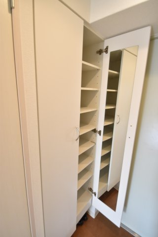 大阪市都島区東野田町４丁目の賃貸マンションの玄関