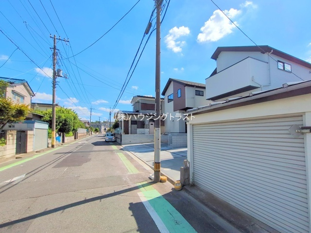 仲介手数料無料　KIS所沢市下安松19期・新築全2棟の前面道路含む現地写真