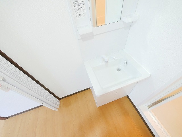 森本マンションの洗面所