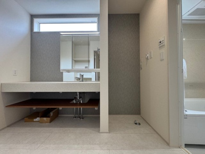 【洗面所】 | 瀬谷区相沢6丁目新築戸建【3LDK+マルチスキップ/駐車2台可/住宅性能評価取得/瀬谷駅徒歩16分】