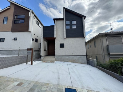 【外観】 | 瀬谷区相沢6丁目新築戸建【3LDK+マルチスキップ/駐車2台可/住宅性能評価取得/瀬谷駅徒歩16分】