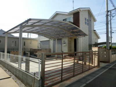 【外観】 | 川越市大字上戸　4LDK+WIC+カーポート付き　中古戸建