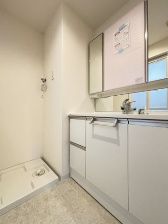 イーグルコート伏見桃山の独立洗面台